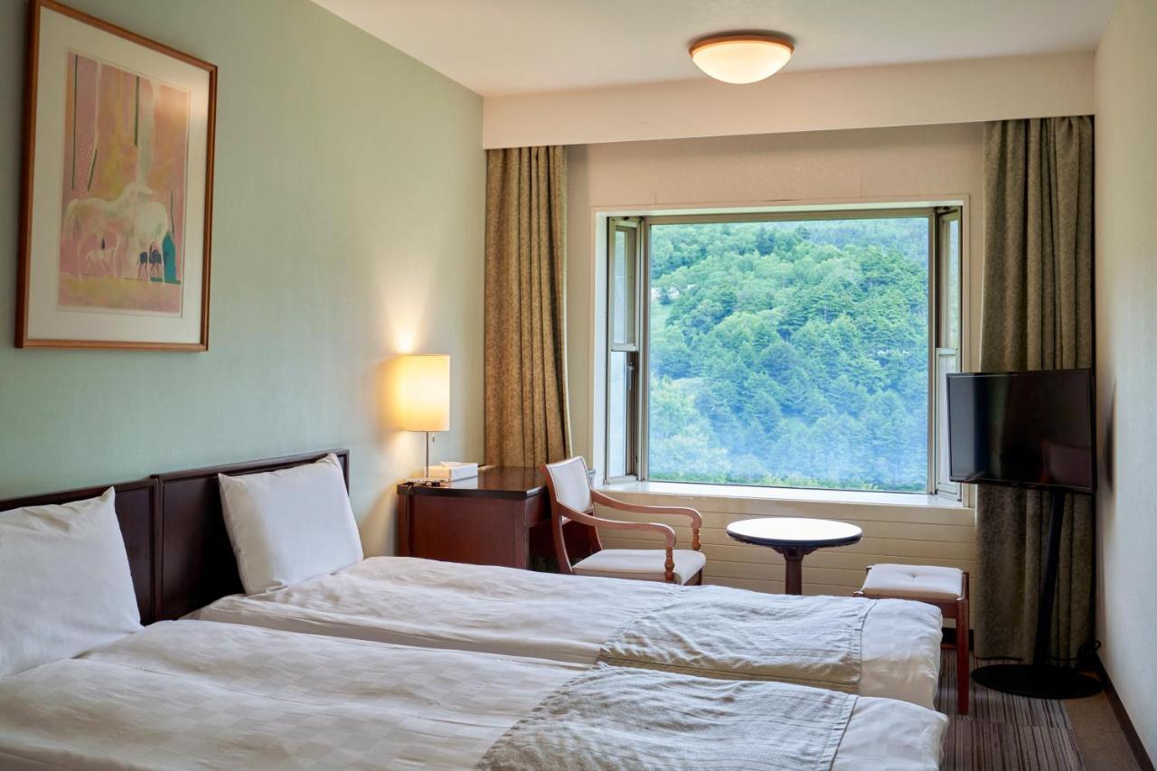 Manza Prince Hotel Tsumagoi Exteriör bild